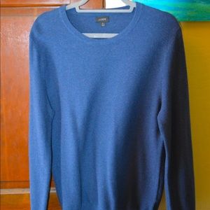 Blue knit J-Crew sweater. Never worn!